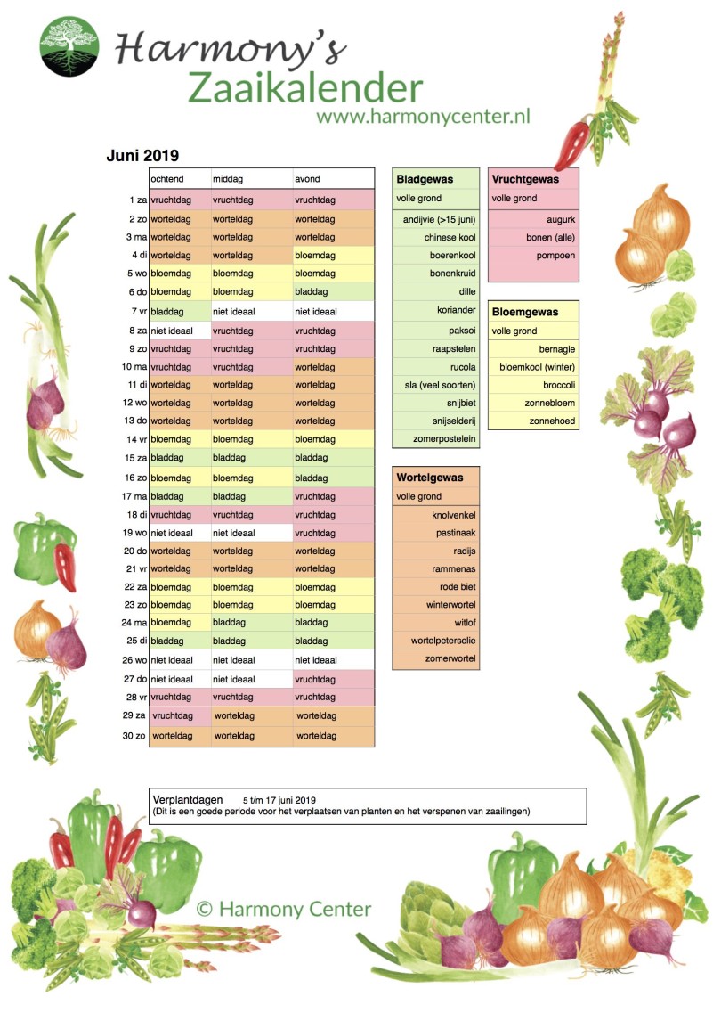 zaaikalender2019juni